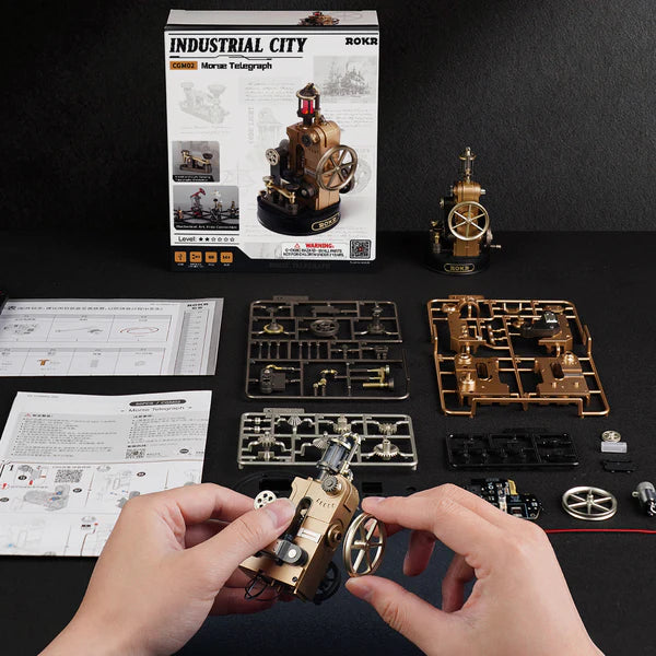 Leonardo da Vinci's Helicopter Mechanical 3D Puzzle
