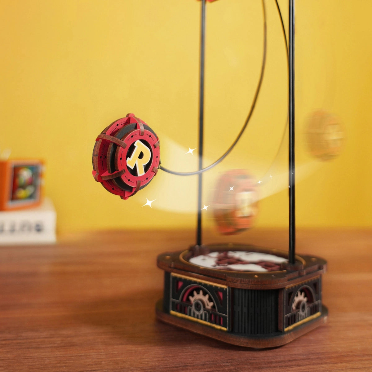 Sky Captain & Ocean Fisher Pendulum Toys 3D Wooden Puzzles