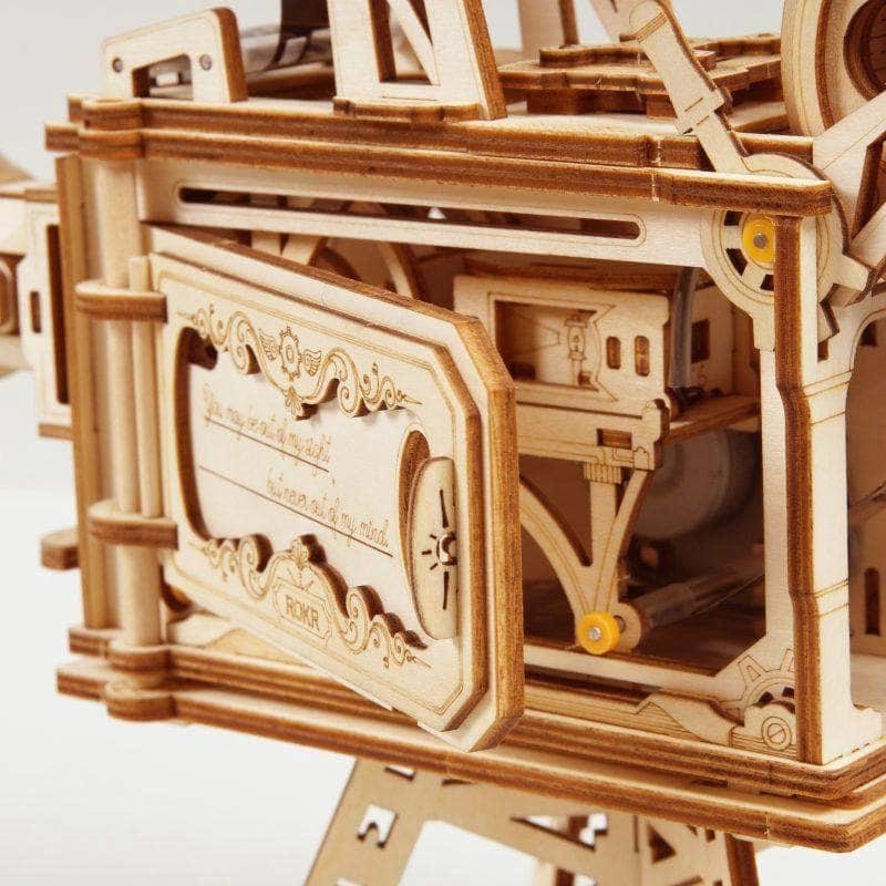 Vitascope Vintage Film Projector 3D Wooden Puzzle