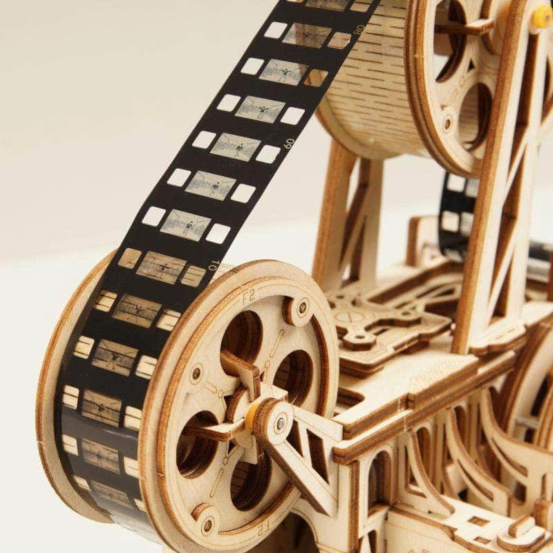 Vitascope Vintage Film Projector 3D Wooden Puzzle