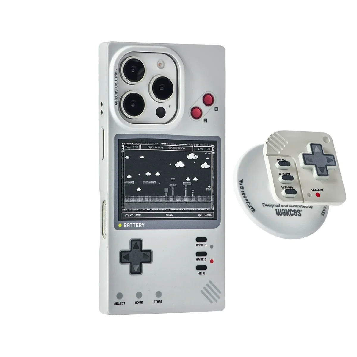 Wakcas Retro Game Boy MagSafe iPhone Case