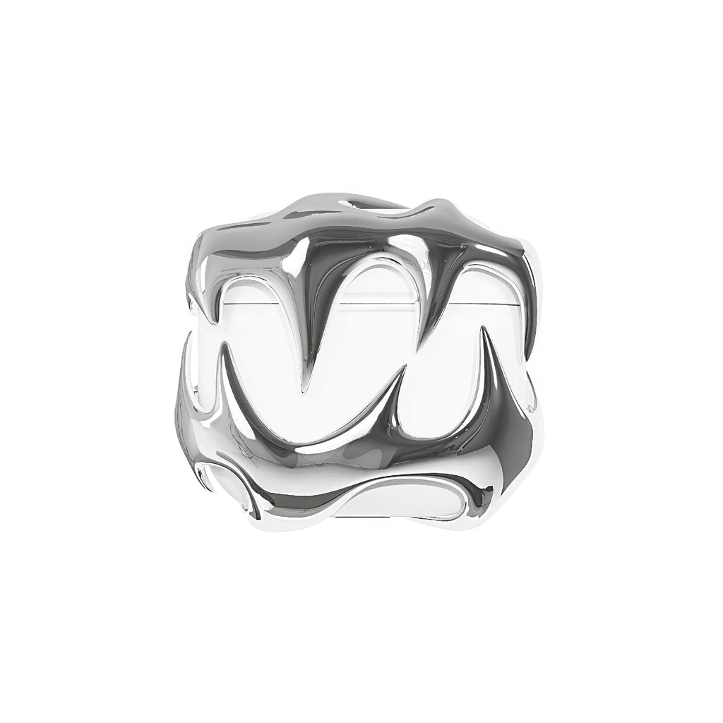 Metal Teeth AirPods Pro Case Premium Metal Cover with TPU Protection