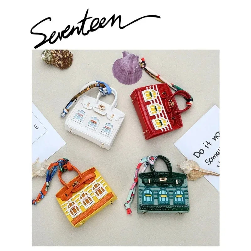 Luxury Mini Bag AirPods Case with Lanyard