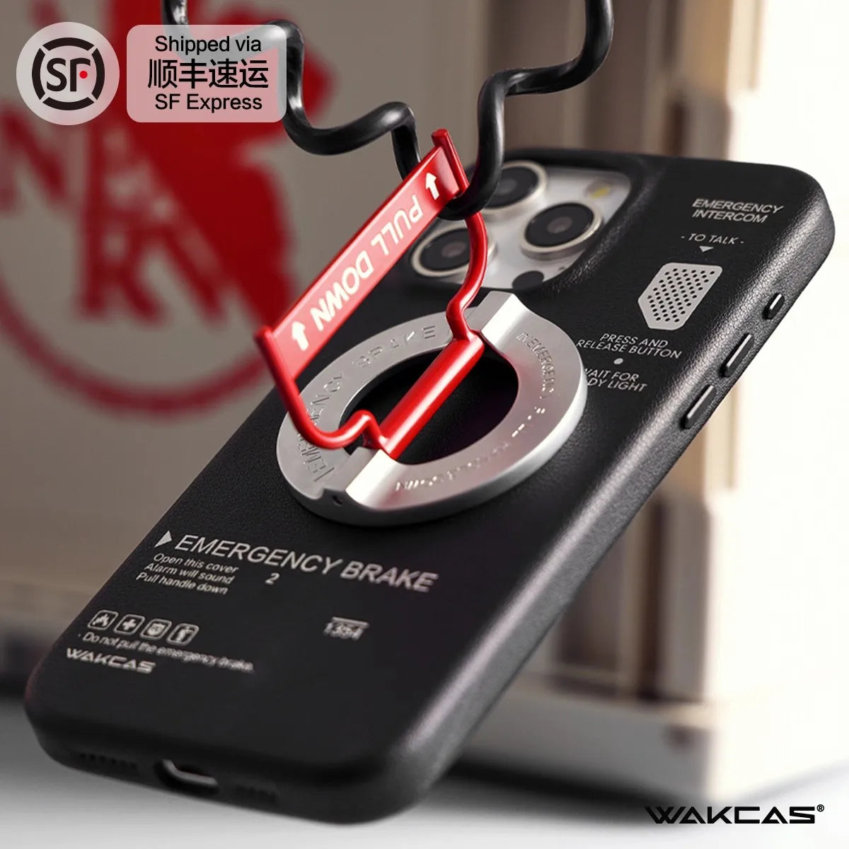 Wakcas Magnetic Cell Phone Ring Holder