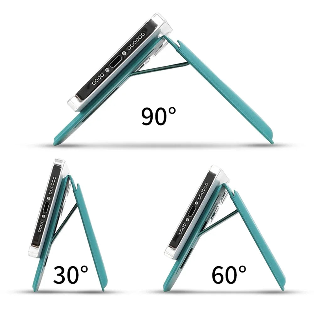 Strong MagSafe Leather Card Wallet