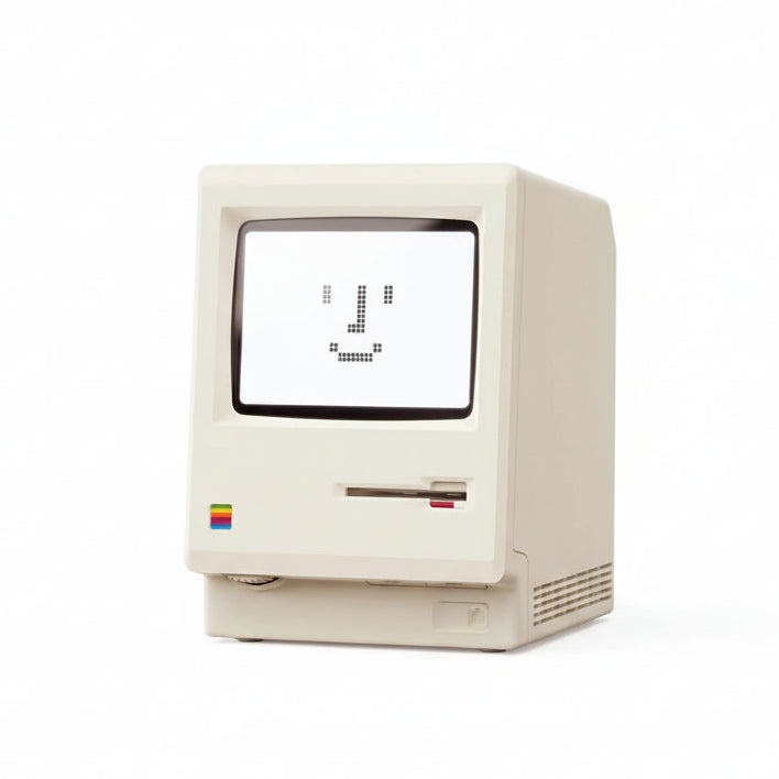 RayCue Maclock Retro Pixel Alarm Clock