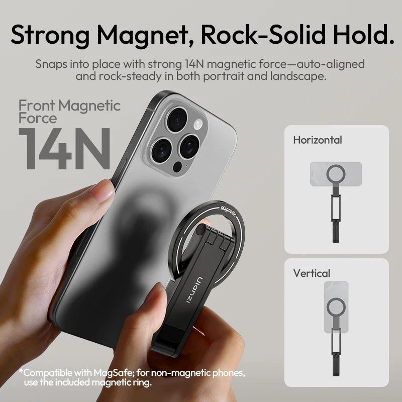 Ulanzi MA60 Foldable Magnetic Phone Tripod