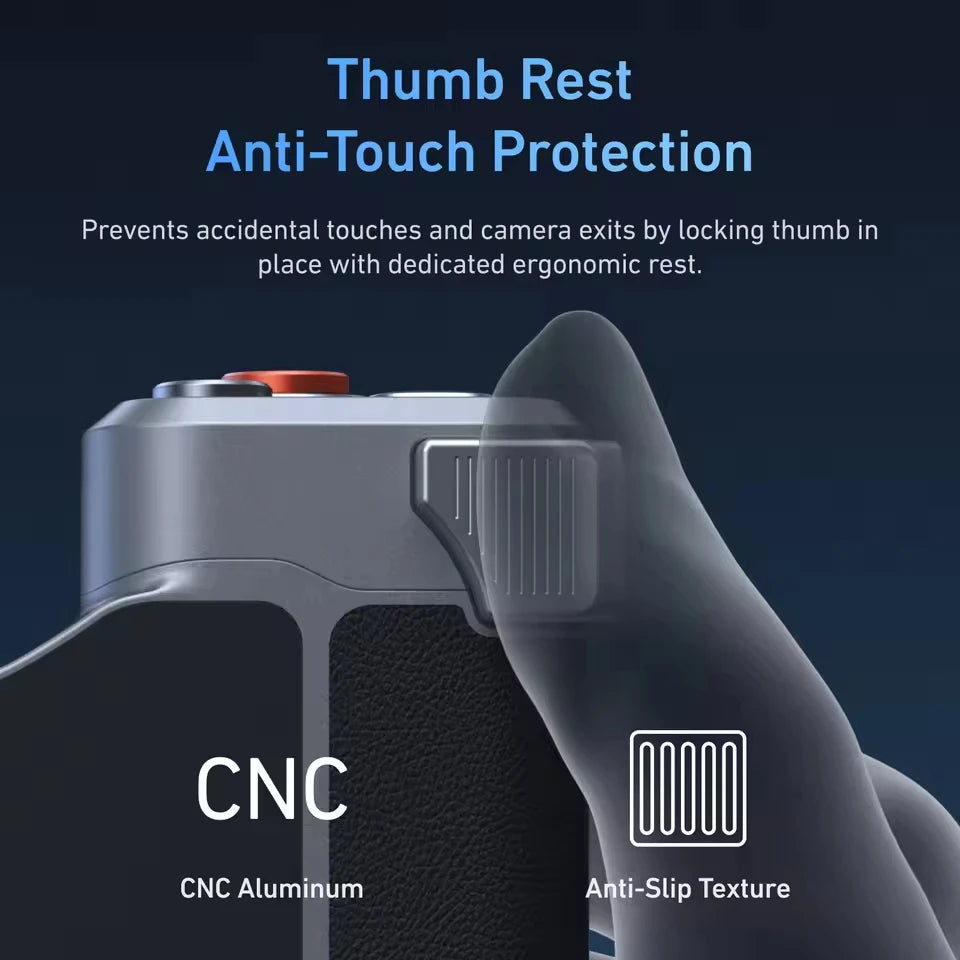 TELESIN Master Grip Kit for iPhone 17 Pro/Max Magnetic Case