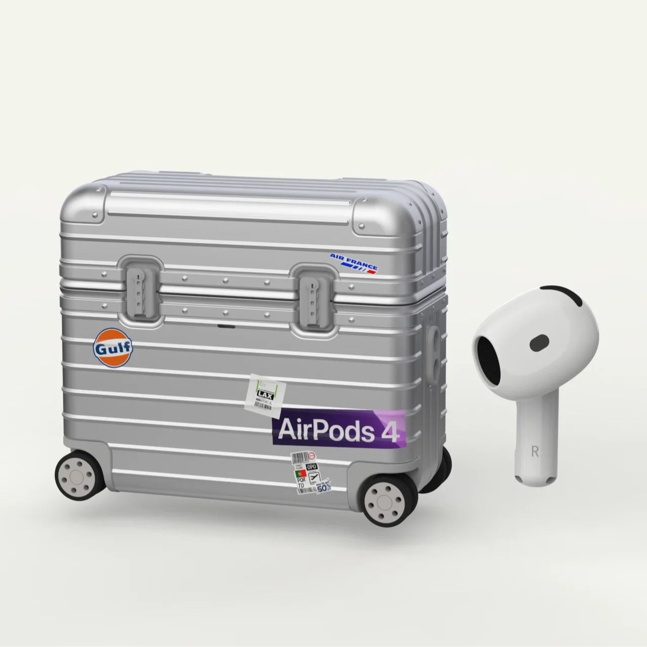 Miak Luggage Suitcase AirPods Case