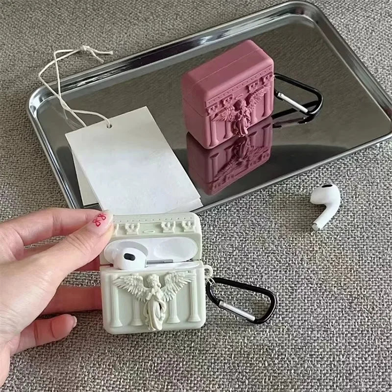 AirPods Case 3D God Angel Silicone