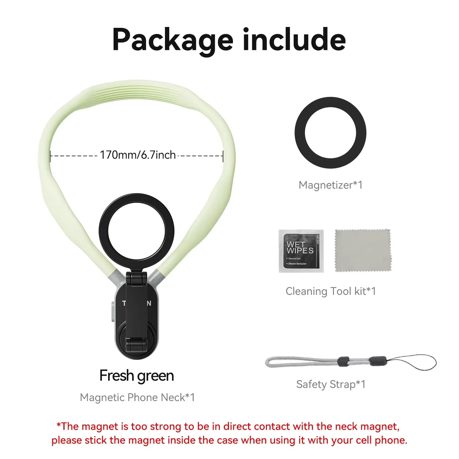 TELESIN Magnetic Neck for Iphone