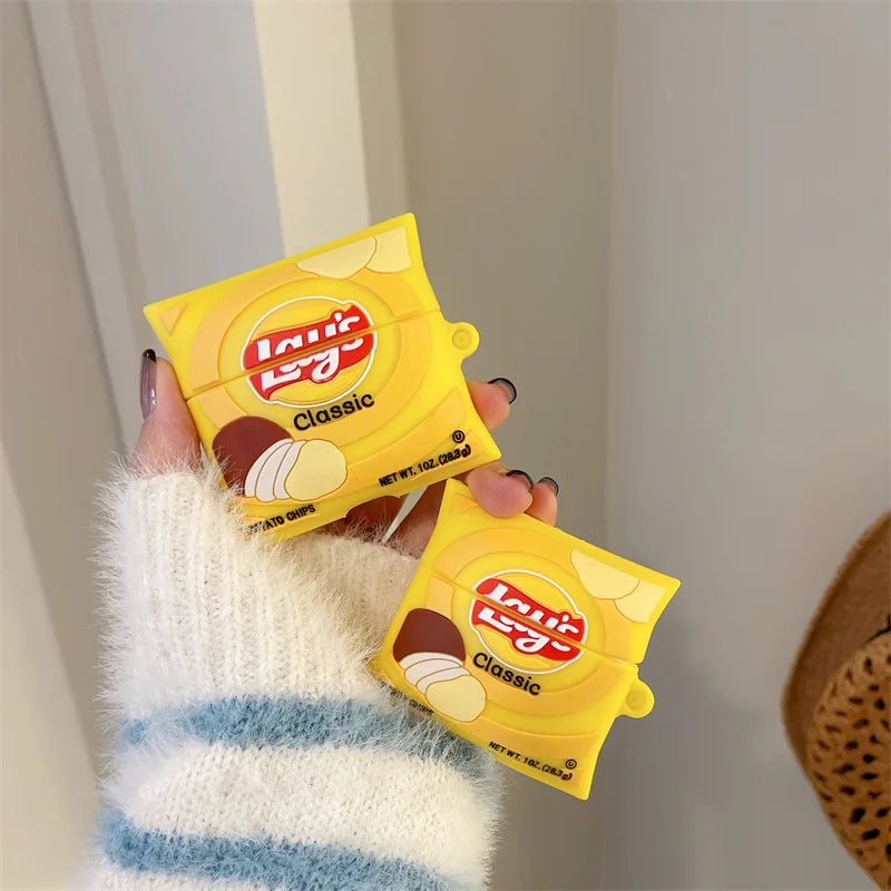 AirPods Case Pro 3D Potato Chips Silicone