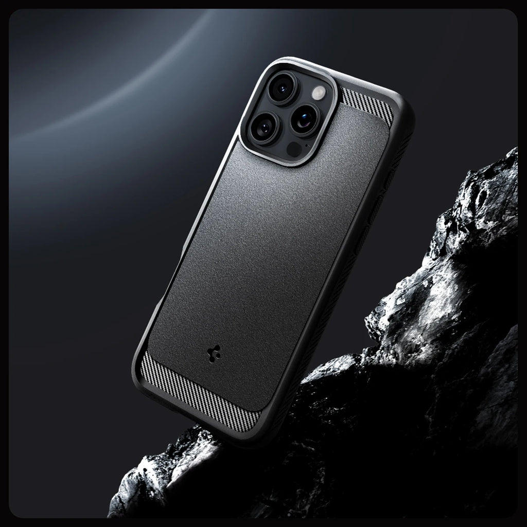 Spigen Rugged Armor MagFit iPhone Case for iPhone 16 Pro Max / 16 Pro