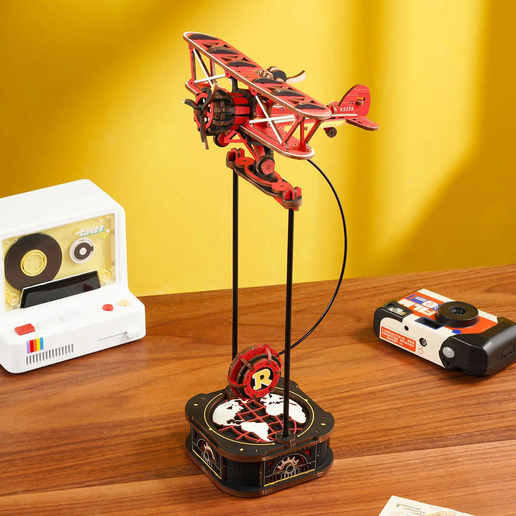 Sky Captain & Ocean Fisher Pendulum Toys 3D Wooden Puzzles