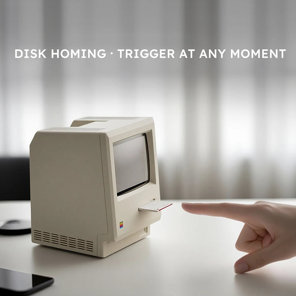 RayCue Maclock Retro Pixel Alarm Clock