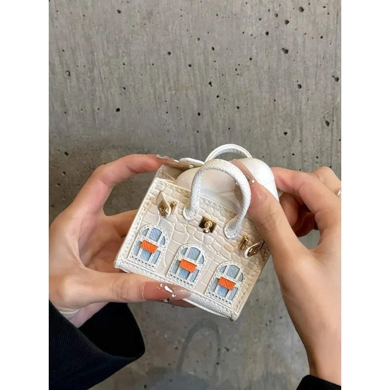 Luxury Mini Bag AirPods Case with Lanyard