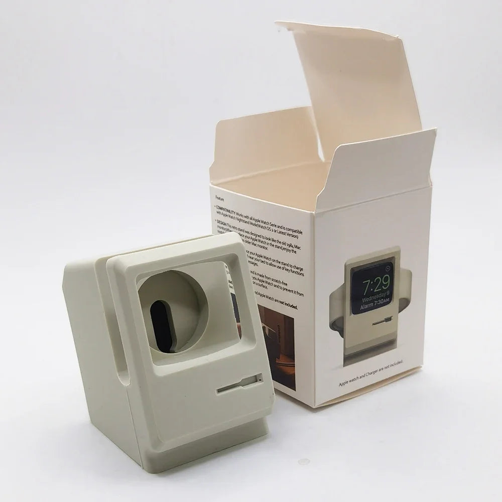 Desktop Holder For Apple Watch Charger Stand Retro