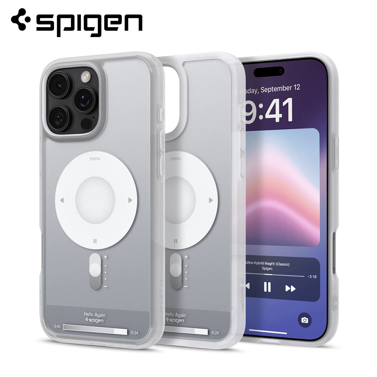 Spigen Ultra Hybrid MagFit Classic iPhone Case for iPhone 16 Pro Max/Pro