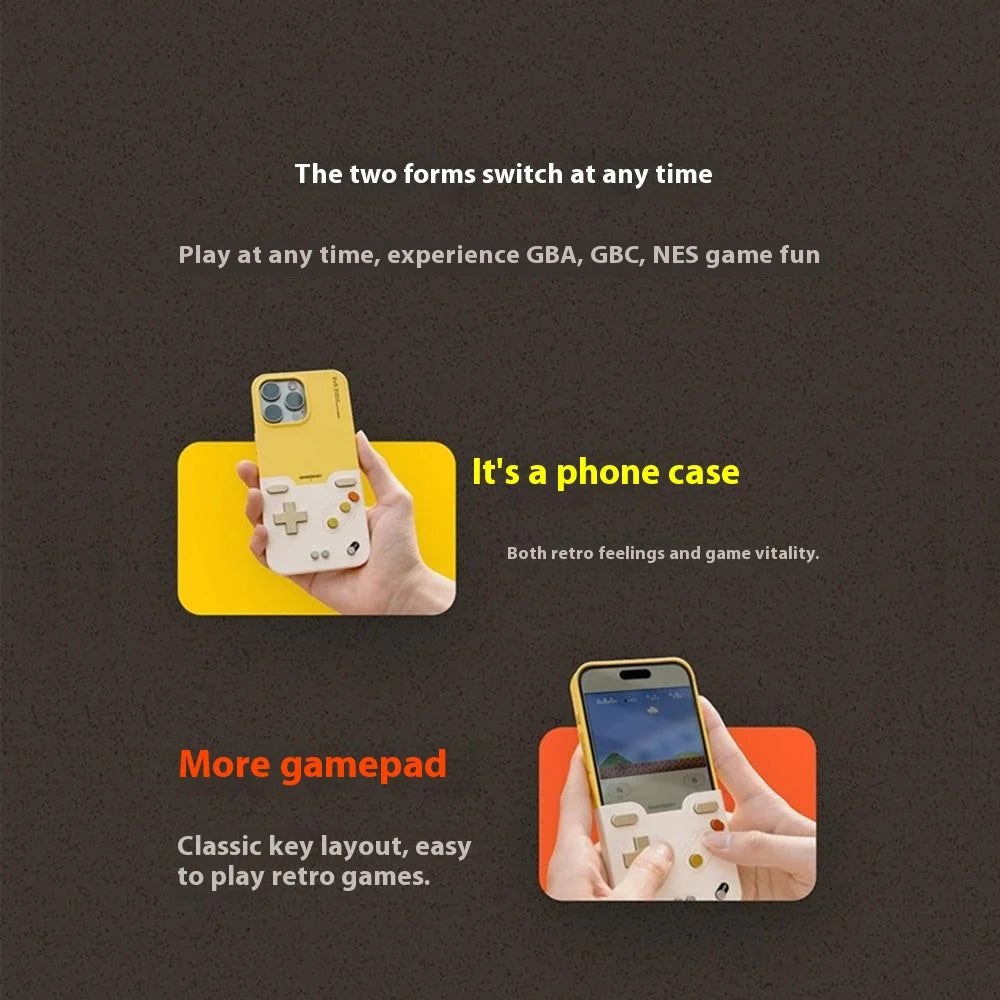 GAMEBABY iPhone Case Retro Gaming Gamepad