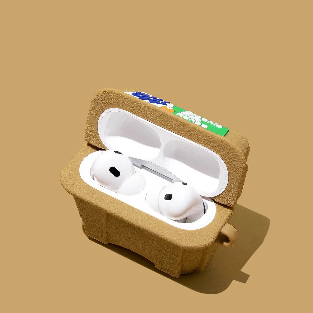 Egg Carton Box Silicone Airpods Case