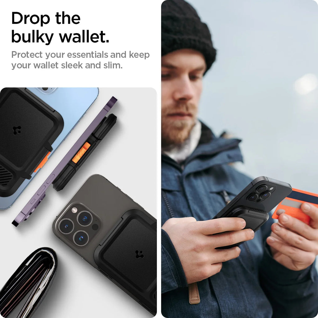 Spigen Lock Fit MagFit Magnetic Wallet