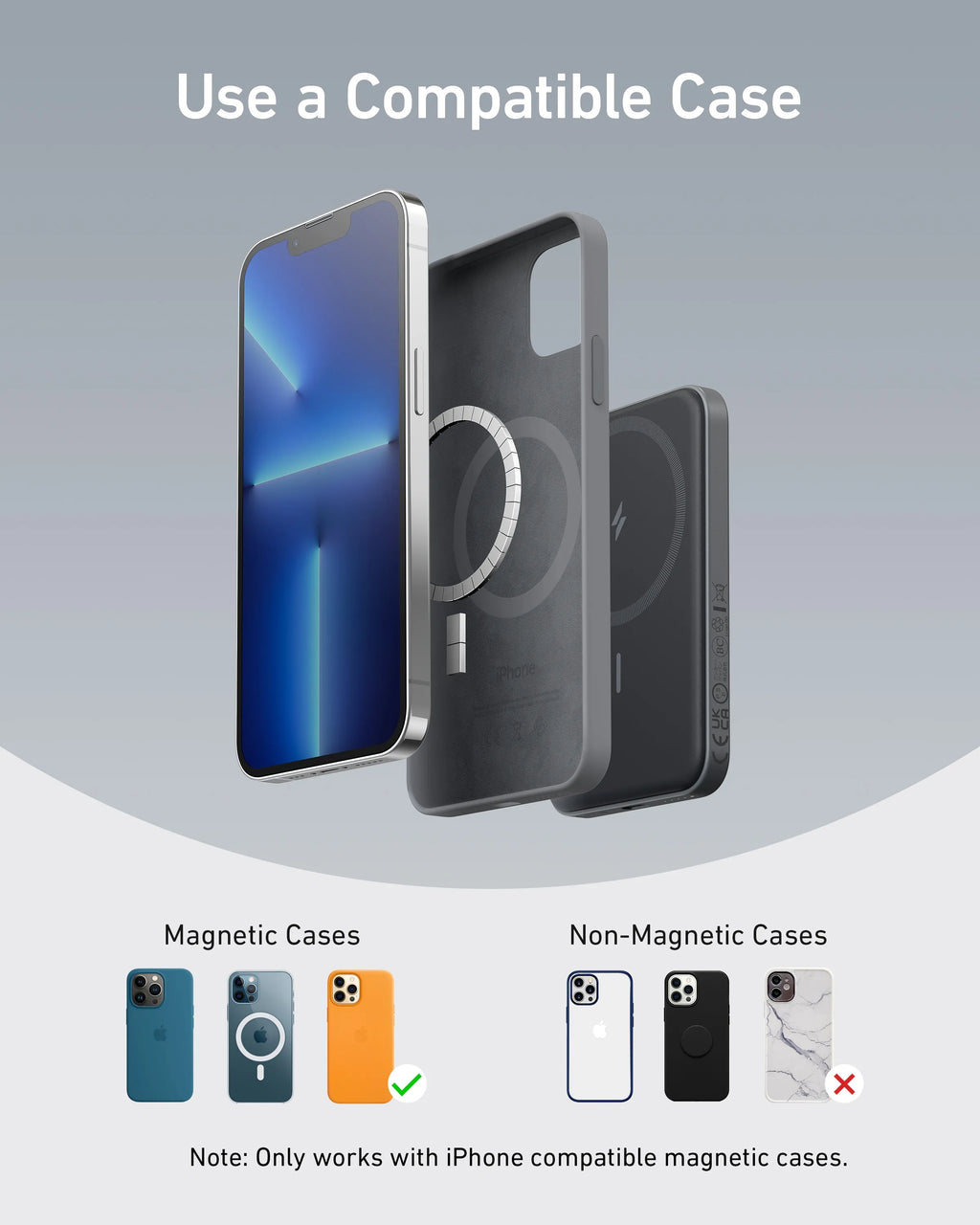Anker 621 Magnetic Portable Charger (MagGo), 5,000mAh