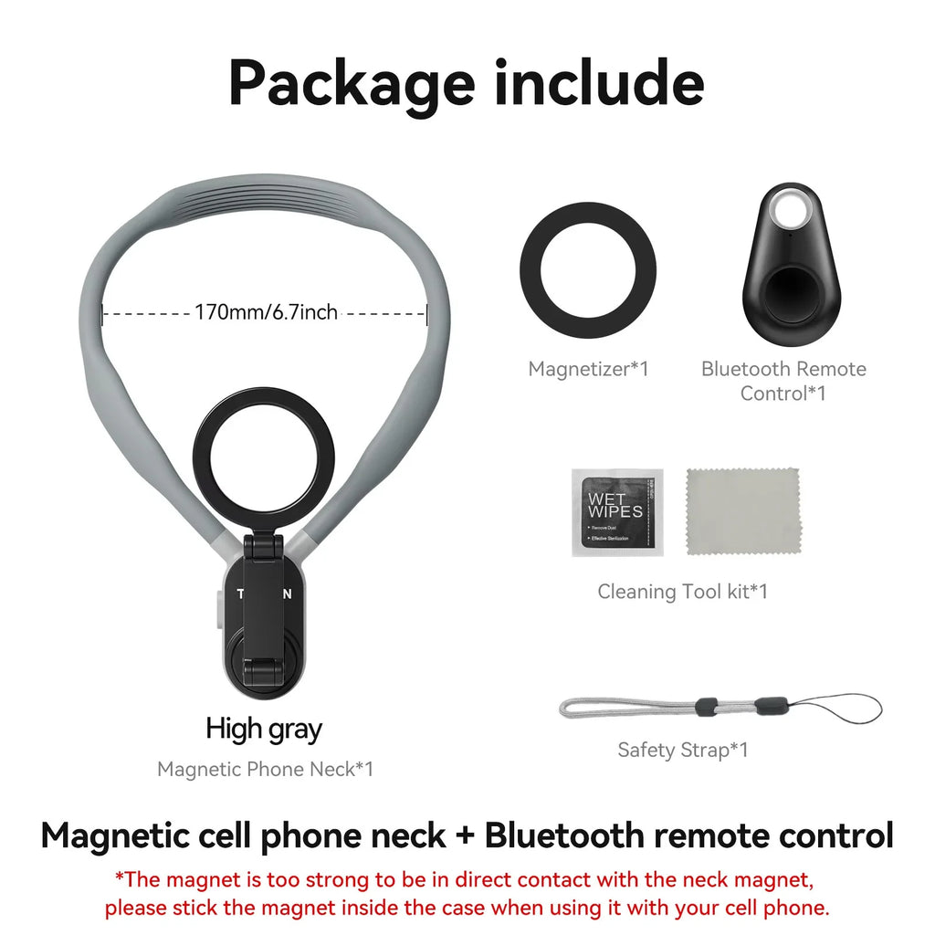 TELESIN Magnetic Neck for Iphone