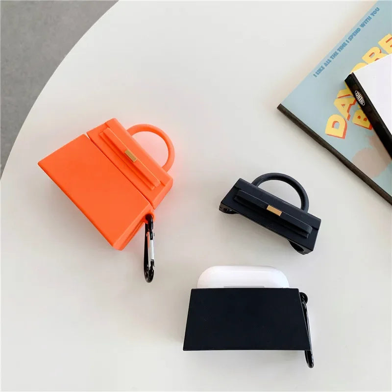 Silicone Airpods Case Handbag