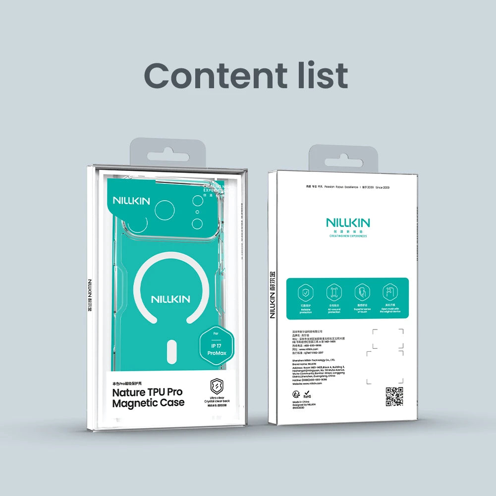 Nillkin Nature TPU Pro Magnetic Case for iPhone