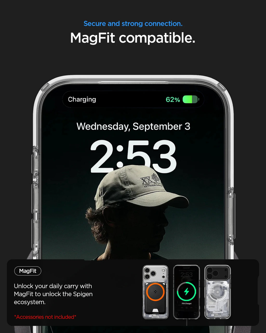 Spigen Ultra Hybrid MagFit Zero One iPhone Case for iPhone 17 Series