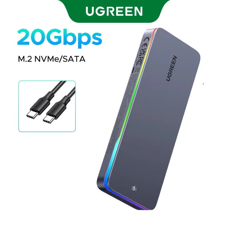 UGREEN 20Gbps M.2 SSD Case
