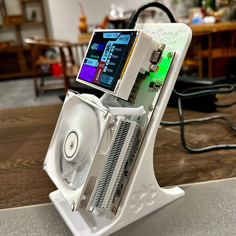 Bitaxe NerdQaxe++ 4.8TH/s Bitcoin Miner BM1370