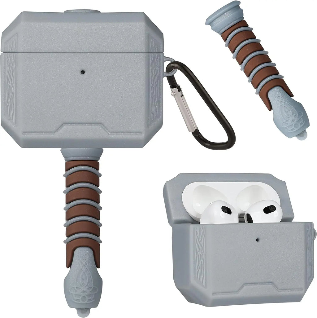 Thor Hammer AirPods Case Silicone