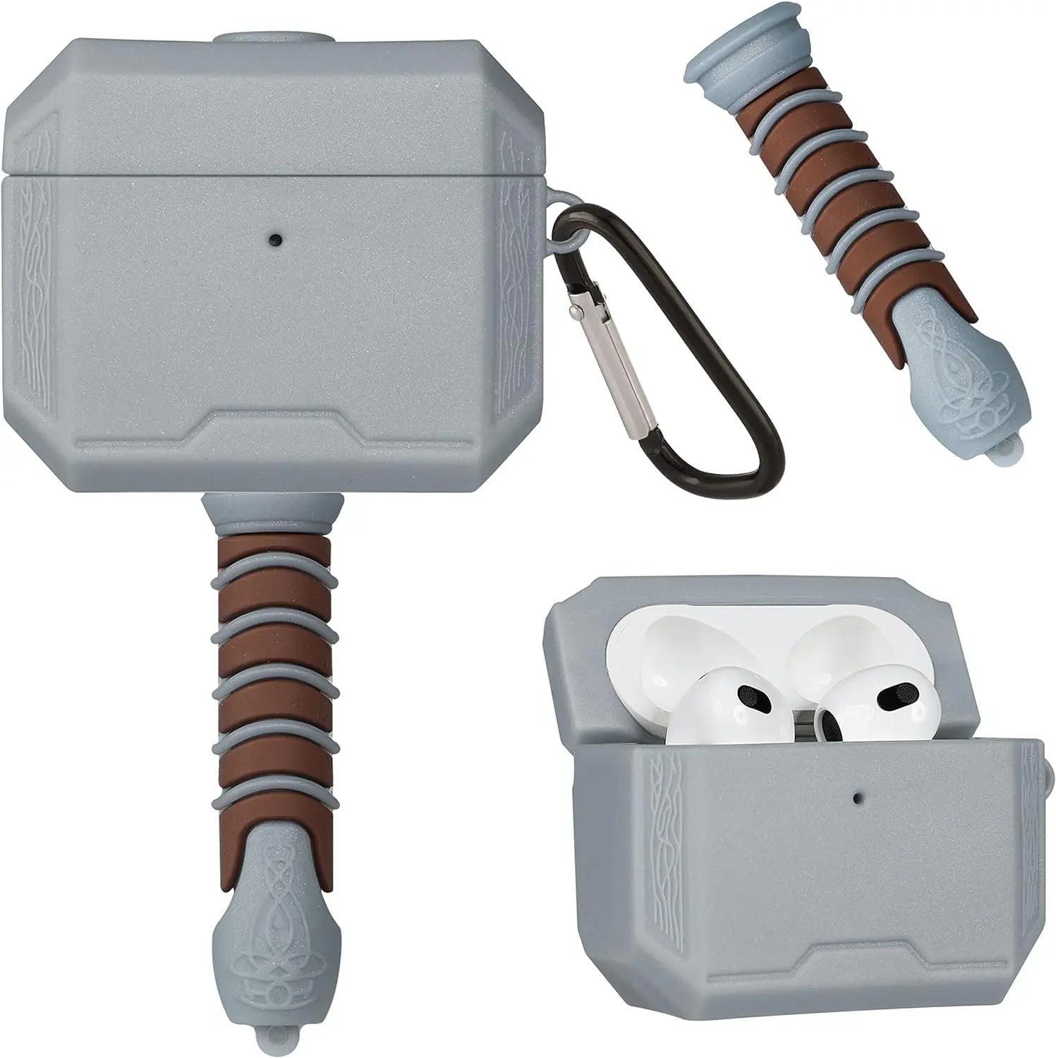 Thor Hammer AirPods Case Silicone