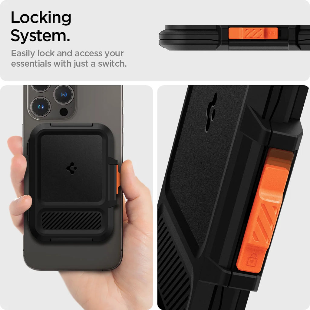 Spigen Lock Fit MagFit Magnetic Wallet
