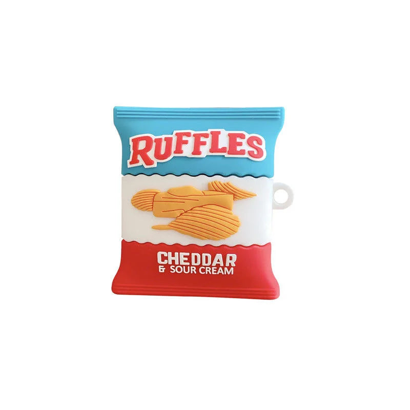 Snacks & Drinks AirPods Case 3D Food Design Collection