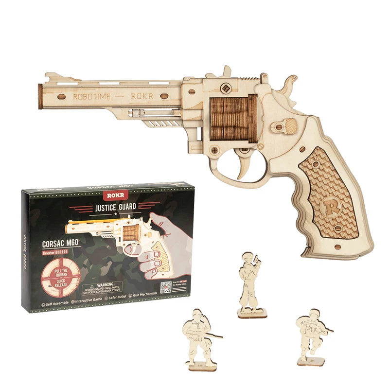 Corsac M60 Justice Guard Wooden Toy Gun