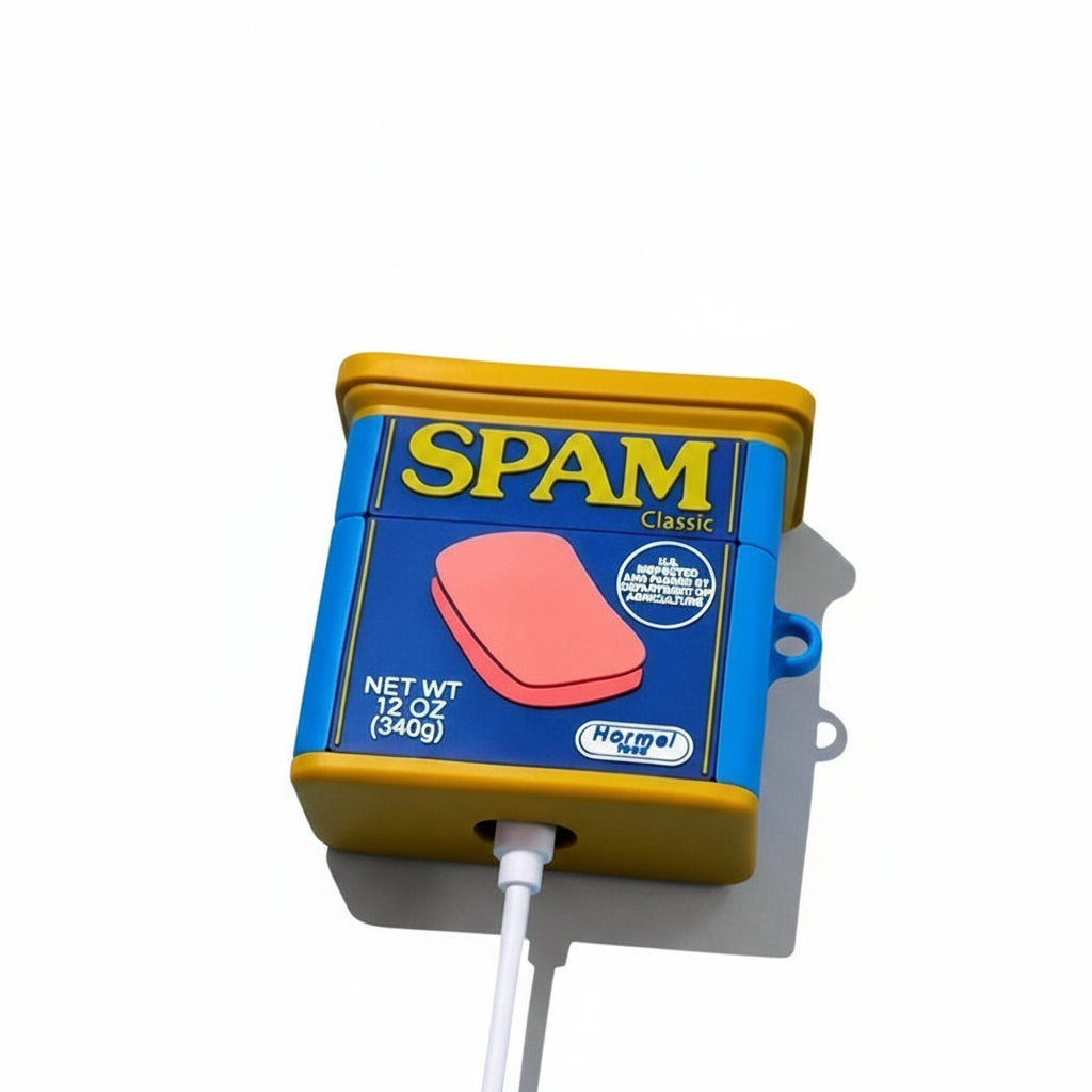 Spam Luncheon Meat AirPods Case Silicon