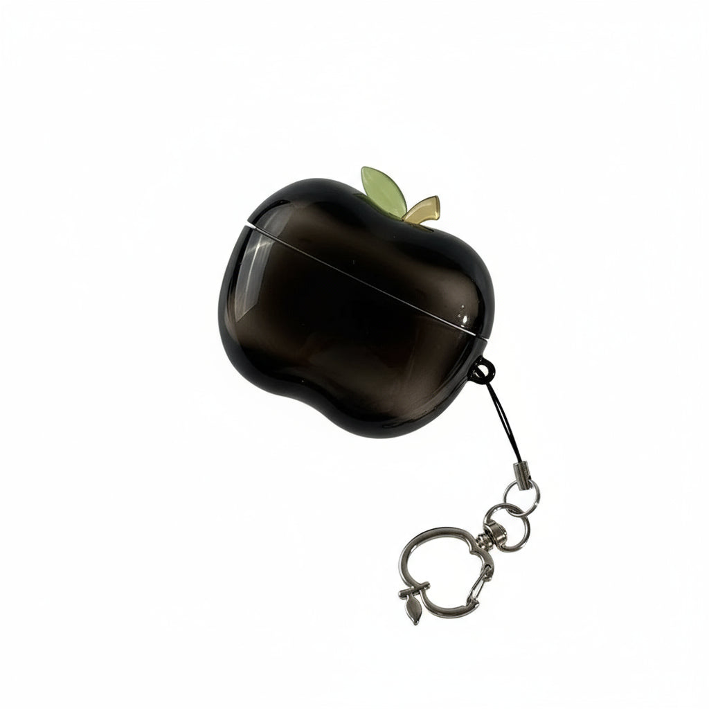 Transparent Fruit AirPods Pro Case Drop-Proof Apple Shape