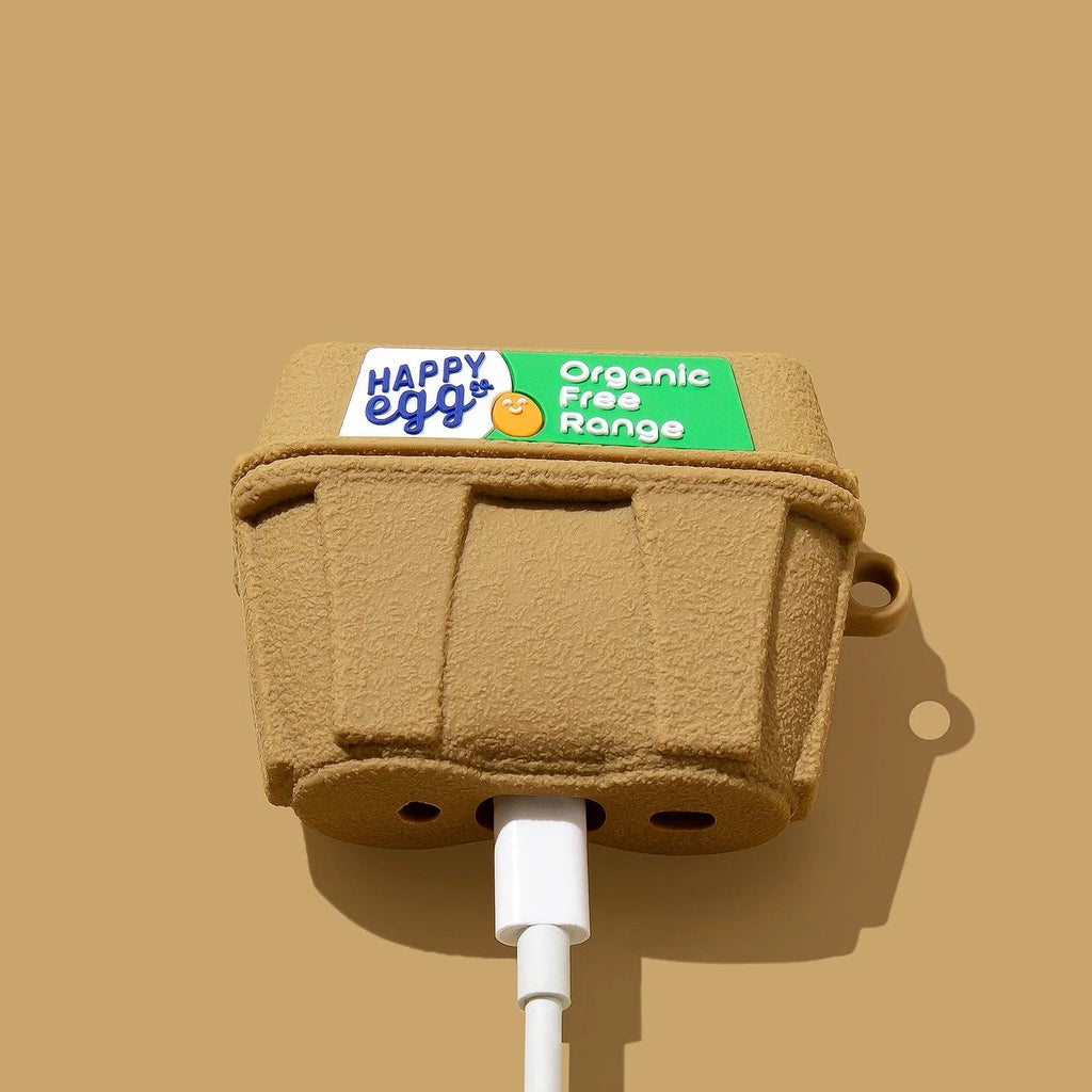 Egg Carton Box Silicone Airpods Case