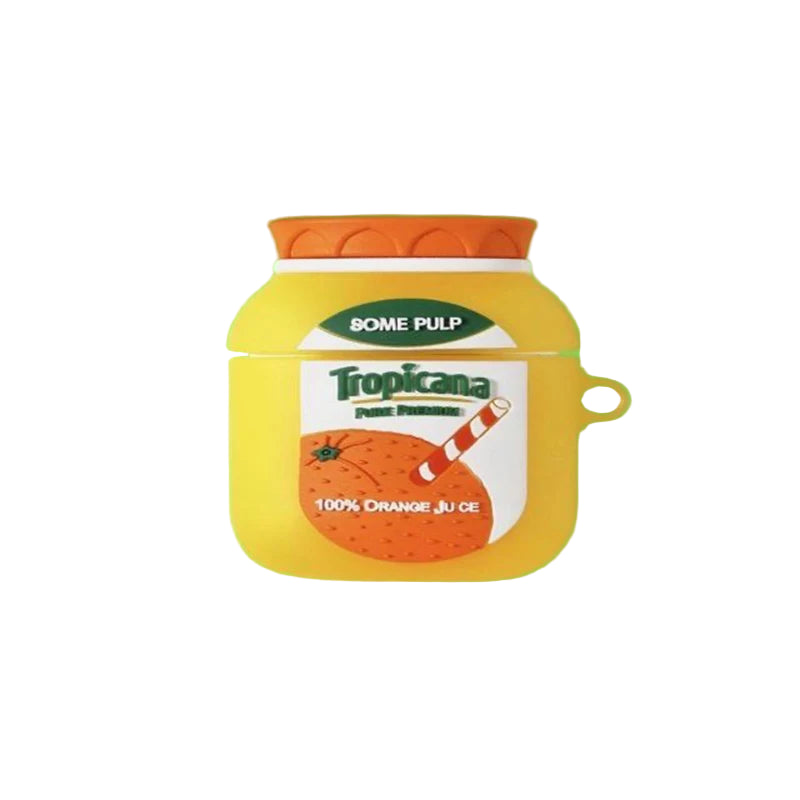 Snacks & Drinks AirPods Case 3D Food Design Collection