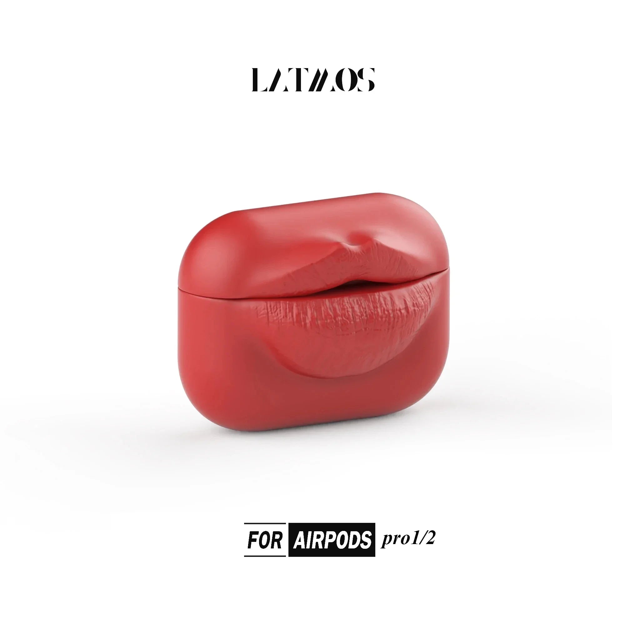 Latmos Design Lip Shaped Airpods Case