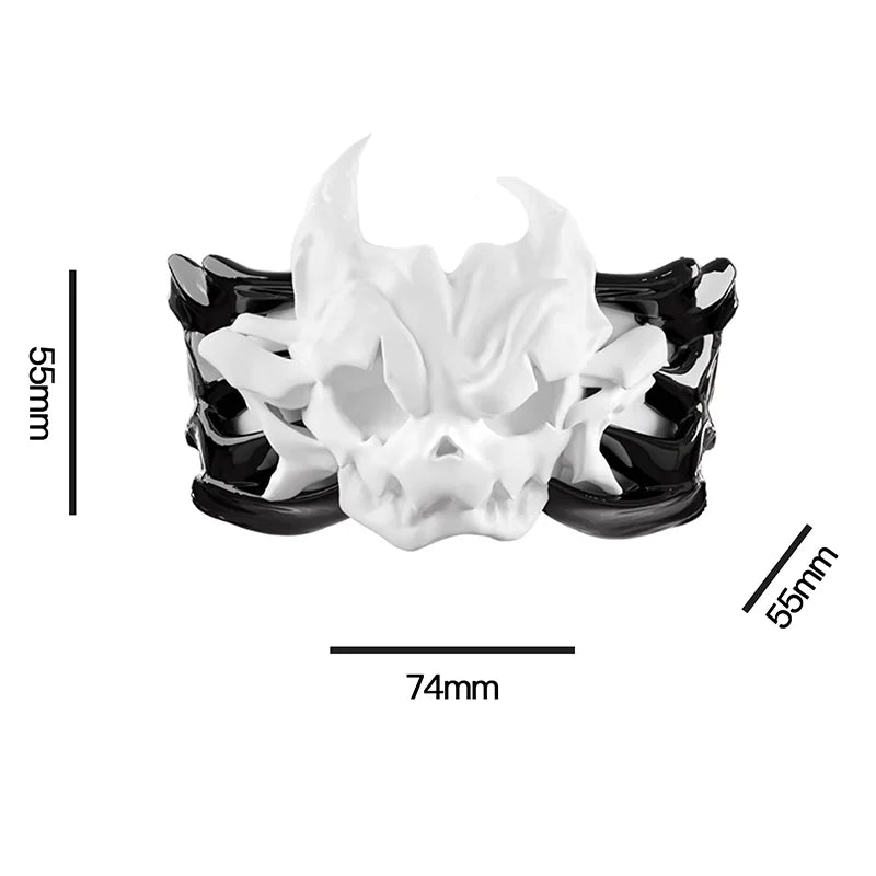 Monster Mask AirPods Pro Case Gothic Y2K Silicone 3D Protective Cover