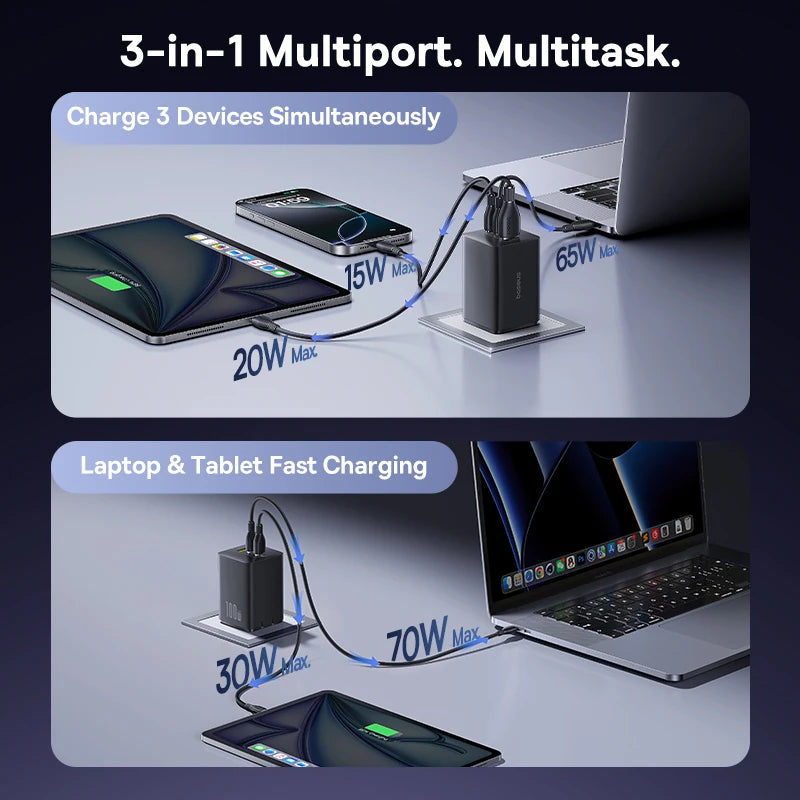 Baseus 100W GaN Charger Fast Charger