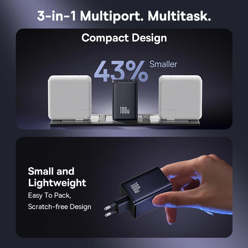 Baseus 100W GaN Charger Fast Charger