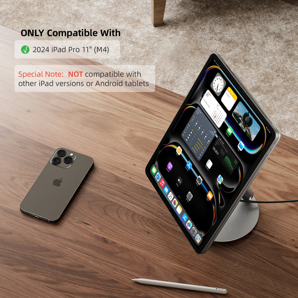KUXIU X44 PRO Magnetic Wireless iPad Charging Stand 360