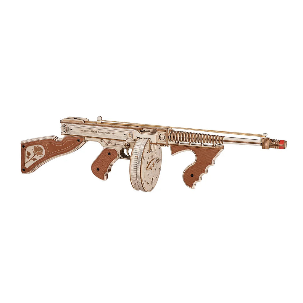 Thompson Submachine Gun Toy 3D Wooden Puzzle