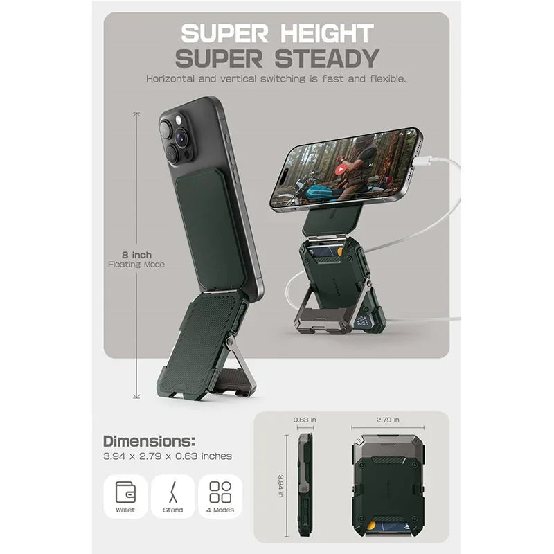 SUPCASE MagSafe Wallet Stand with RFID