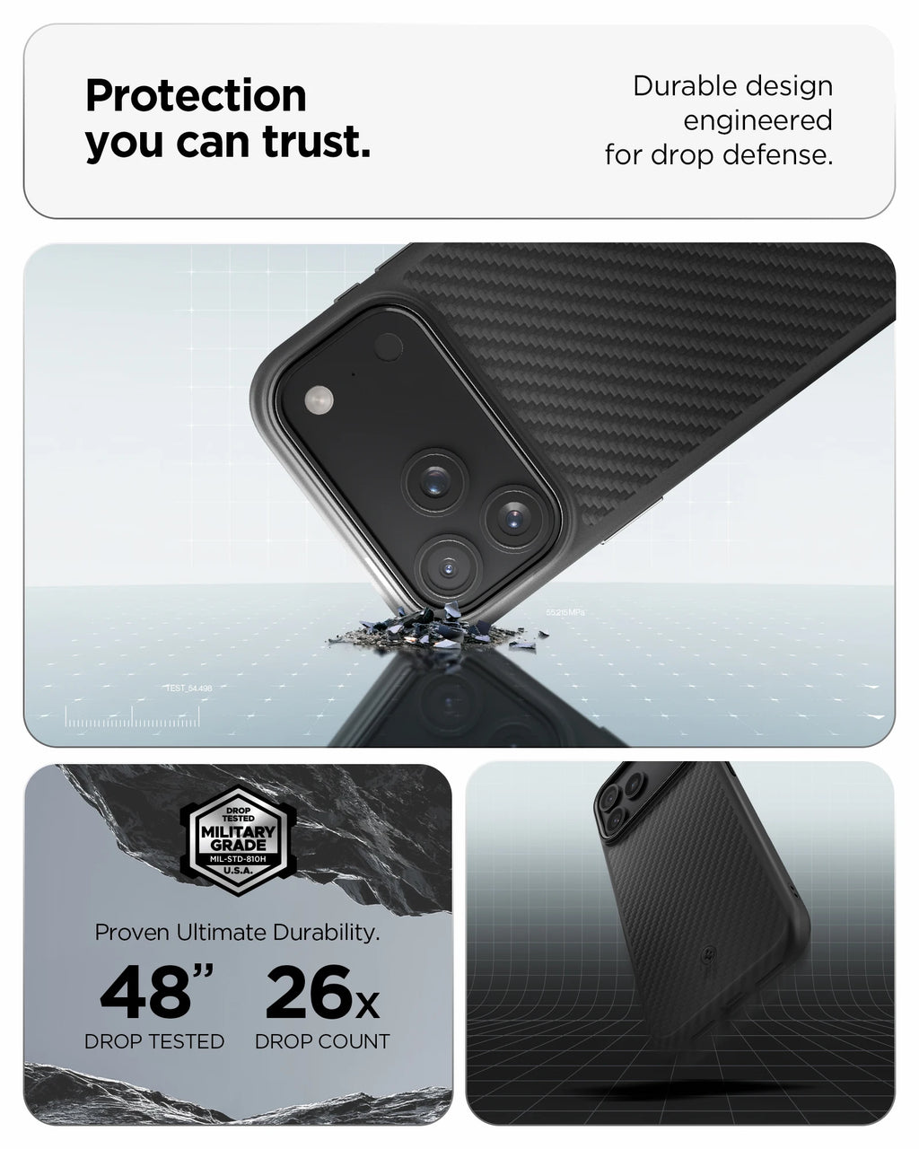 Spigen Enzo Aramid T MagFit iPhone Case for iPhone 17 Pro Max/Pro