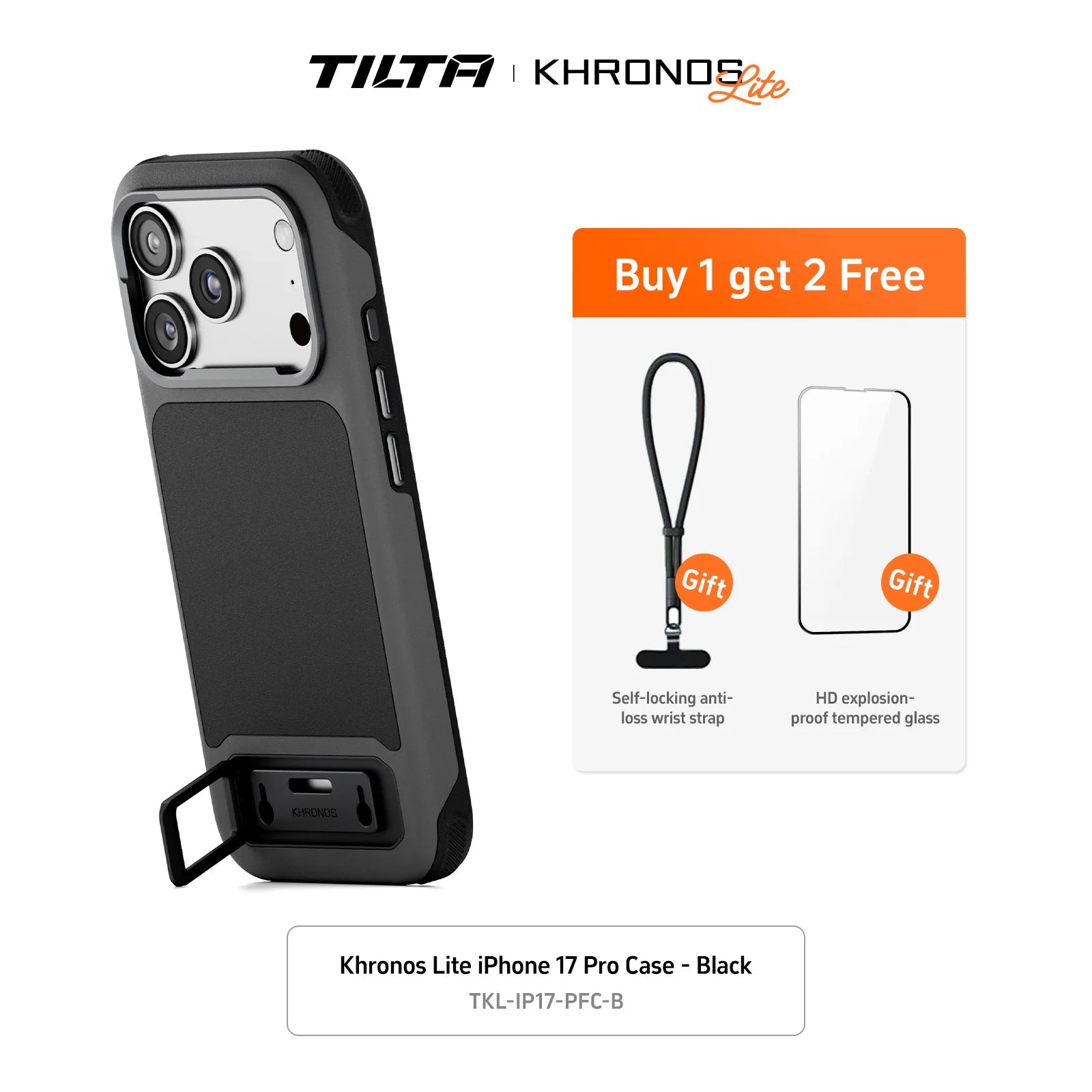 TILTA Khronos Lite Case Kit for iPhone 17 Pro/Max